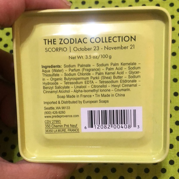 Zodiac soap bar — Scorpio - Picture 2 of 3